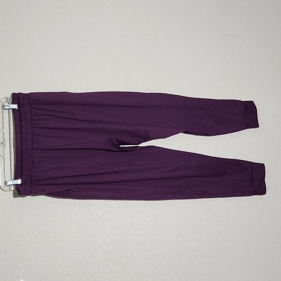 Fit Collective Pants Womens Size 1XJogger Pants Purple - Picture 2 of 7